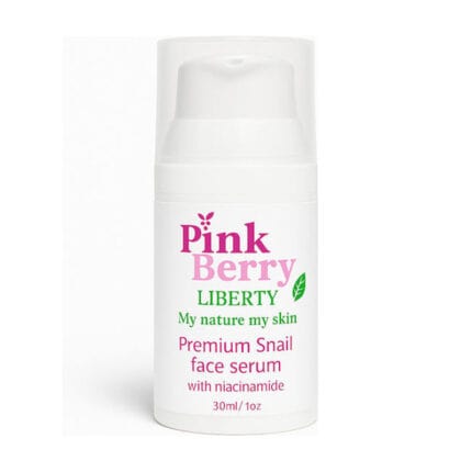 Pinkberry Cosmetics Liberty Serum Προσώπου με Έκκριμα Σαλιγκαριού & Νιασιναμίδη για Λάμψη & Σύσφιξη 30ml