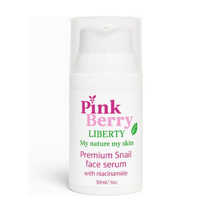 Pinkberry Cosmetics Liberty Serum Προσώπου με Έκκριμα Σαλιγκαριού & Νιασιναμίδη για Λάμψη & Σύσφιξη 30ml - Image 1