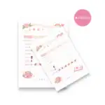 Pinkberry Self-Care Planner A5 Binder - Ατζέντα Οργάνωσης με Αυτοκόλλητα & Μπρελόκ - Image 7